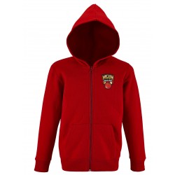 Veste zippée capuche enfant