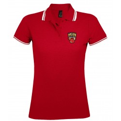 Polo coton femme